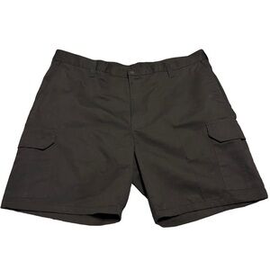 Men’s Black Cintas Comfort Flex Cargo Work Shorts W42